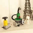 （先払いのみ） キャラクターグッズ PEANUTS スヌーピー ブロックシリーズ : フライングエース 飛行機整備所