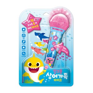 先払いのみ 韓国おもちゃ Pink Fong ピンクポン ピンクフォン サメのかぞく マイク 童謡16曲 効果音4曲収録 おもちゃ ぬいぐるみ その他 韓流ショップ