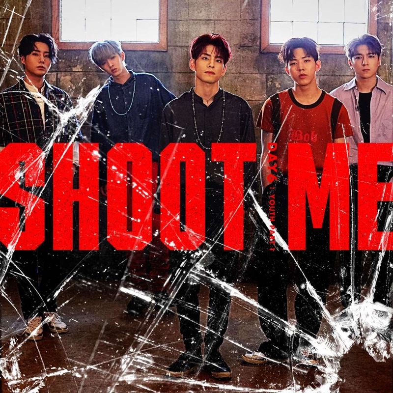 day6 shoot me サイン入り CD 韓国音楽 DAY6 (デイシックス) - Shoot Me : Youth Part 1 (ランダム