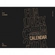 韓国スターグッズ FTISLAND（エフティーアイランド） 2014 シーズングリーティング（壁掛けカレンダー+卓上用カレンダー+ステッカー2種+メンバー自筆の年賀状+ミニ写真）