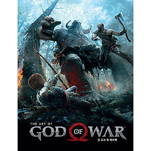 韓国語版）海外書籍 ゲーム'ゴッド・オブ・ウォー'の公式アートブック