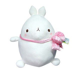 先払いのみ）韓国ぬいぐるみ MOLANG（モルラン） リボン
