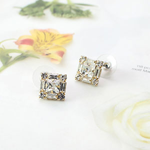 �ڹ񥹥��������������꡼ ����󡦥��󥽥�st �ͳ� �ۥ磻�ȥ˥� �ԥ��� EARRING��2��1���å�/2��1���