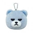 （先払いのみ）韓国スターグッズ YG BEAR KRUNK（YGベア クランク） フェイス カードケース キーチェーン|YG Ent.|☆ スターグッズ ☆