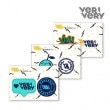 （先払いのみ）韓国スターグッズ VERIVERY （ベリベリー） 1st MINI ALBUM [VERI-US] OFFICIAL GOODS - ワッペンセット（3種1択）| JELLYFISH 