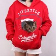（先払いのみ）ペット用品 Catysmile（キャティスマイル） 小型猫キャリーパーカー フードシャツ / 小型犬 外出用品 ペットキャリー（男女兼用/12種1択）