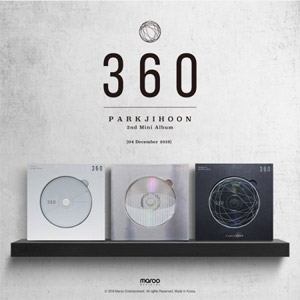 パク・ジフン PARK JIHOON 公式トレカ 9枚セット コンプ 360 韓国音楽 パク・ジフン - 360 (バージョン選択/CD+フォトブック60P+
