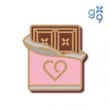 （先払いのみ）韓国スターグッズ gugudan（ググダン） 1st SINGLE ALBUM [Act.3 Chococo Factory] OFFICIAL GOODS - 公式バッジ| JELLY