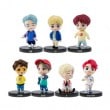 （先払いのみ）韓国スターグッズ [BTS X MATTEL] 防弾少年団 MINI DOLL 公式 キャラクター ミニ フィギュア（7種1択）