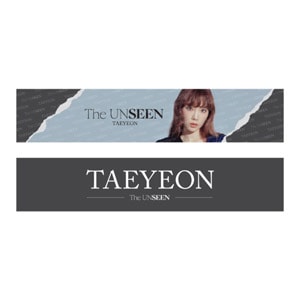 少女時代テヨン　Taeyon The UNSEEN スローガン 先払いのみ）韓国スターグッズ 少女時代のテヨン CONCERT [The