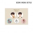 （先払いのみ）韓国スターグッズ キム・ミンギュ 1ST OFFICIAL GOODS [NINETEEN’S WINTER] 缶バッジセット