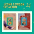 韓国音楽 チョン・セウン - 1集 「24」 PART 1 (バージョン選択/CD+フォトブック128P+フィルムフォト1種+フォトカード1種+予約特典)|J|CD 男性アーティスト
