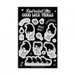 （先払いのみ）韓国スターグッズ Red Velvet Loves GOOD LUCK TROLLS レッドベルベット グッドラック トロールズ 夜光ステッカー|SM Ent.|☆ スターグッズ ☆