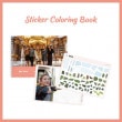 （先払いのみ）韓国スターグッズ Red Velvet（レッドベルベット） Sticker Coloring Book ステッカー カラーリングブック|SM Ent.|☆ スターグッズ ☆
