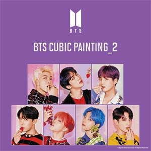 先払いのみ）韓国スターグッズ BTS CUBIC PAINTING VER.2 防弾