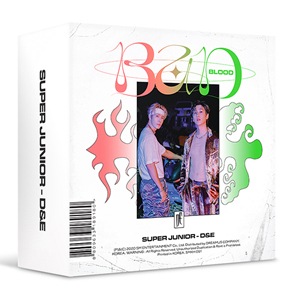 SUPER JUNIOR-D&E ホログラムフォトカードセットBAD ウニョク D&E Donghae Eunhyuk from Super Junior 4th mini album Bad Blood