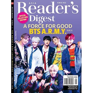 海外雑誌 Reader's Digest Asia（リーダーズダイジェスト・アジア