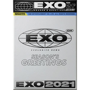 韓国スターグッズ EXO (エクソ) 2021 シーズングリーティング (卓上用