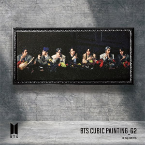 先払いのみ）韓国スターグッズ BTS CUBIC PAINTING G2 BLACK SWAN 防弾