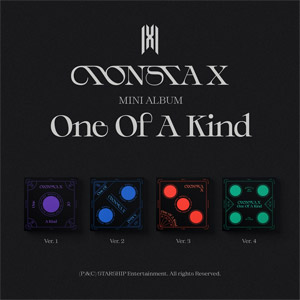 韓国音楽 Monsta X モンスタエックス One Of A Kind バージョン選択 Cd フォトブック128p 歌詞ブックp フォトカード1種 ステッカー1種 予約特典 Cd 男性アーティスト Monsta X 韓流ショップ