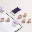 （先払いのみ）韓国スターグッズ IU (アイユー) 5TH ALBUM [LILAC] OFFICIAL MD - ウッドスタンプセット|IU（アイユー）|☆ スターグッズ ☆