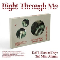 韓国音楽 DAY6 (Even of Day) - Right Through Me (2NDミニアルバム/CD+フォトブック84P+フォトカード1種+ユニットフォトカード1種+ポストカード1種+ステ