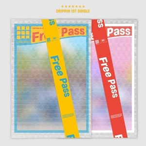 韓国音楽 DRIPPIN (ドリピン) - Free Pass (バージョン選択/CD+