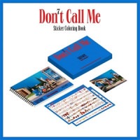 （先払いのみ）韓国スターグッズ SHINee (シャイニー) 7th ALBUM [Don’t Call Me] OFFICIAL MD - ステッカー カラーリングブック