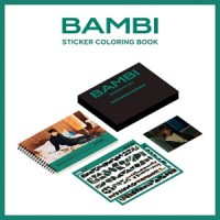（先払いのみ）韓国スターグッズ EXOのベクヒョン 3rd MINI ALBUM [BAMBI] ステッカー カラーリングブック