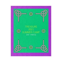 韓国スターグッズ TREASURE (トレジャー) 2021 SUMMER CAMP [KiT VIDEO] (エアキット+ミニブック28P+ホログラムフォトカード+マグネット)|YG Ent.|☆ 