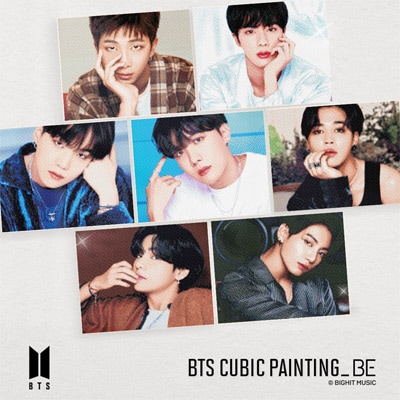 先払いのみ）韓国スターグッズ BTS CUBIC PAINTING VER.5 BE 防弾少年