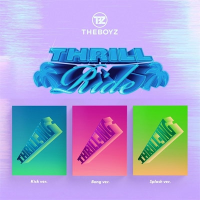 韓国音楽 THE BOYZ (ザ・ボーイズ) - THRILL-ING (バージョン選択/CD+