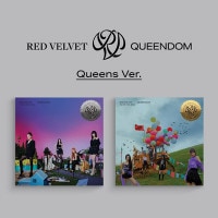 韓国音楽 Red Velvet (レッドベルベット) - Queendom [Queens Ver.] (ジャケットランダム発送/CD+フォトブック84P+ポートレートカード1種+ポストカード1種+ブ