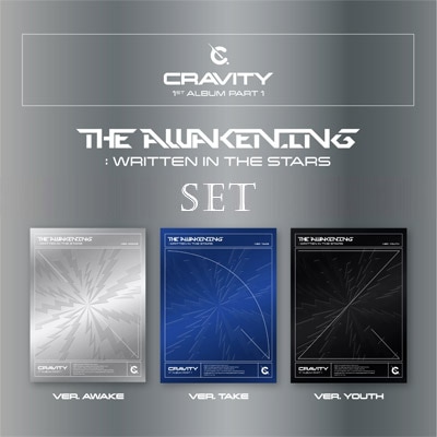 ��5�����˴ڹ񲻳� CRAVITY (����ӥƥ�) - 1�� Part.1 [The Awakening : Written in the Stars] (�С������3�糧�å�/+ͽ����ŵ)