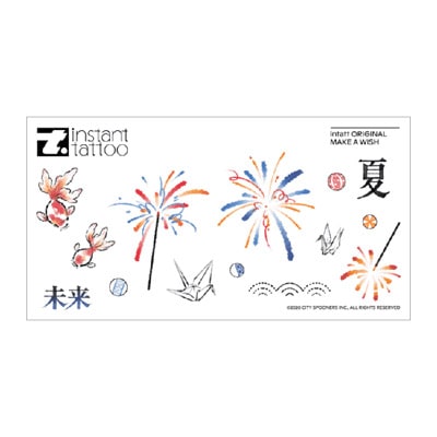 先払いのみ 韓国タトゥーシール Instant Tattoo タトゥーシール Make A Wish メイクアウィッシュ Nctジェノ着用 すべての商品 韓流ショップ