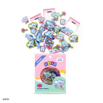 ʧΤߡ˥饯å ƾǯ (BTS) BT21 ե졼 ƥåѥå JELLY CANDY (71)