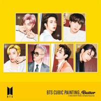 （先払いのみ）韓国スターグッズ BTS CUBIC PAINTING VER.6 Butter 防弾少年団 DIY キュービック ペインティング (7種1択)