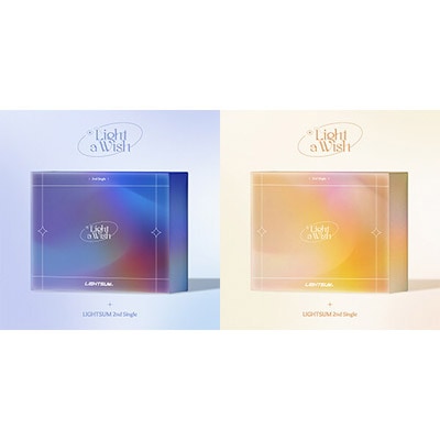 韓国音楽 LIGHTSUM (ライトサム) - Light a Wish (バージョン選択/CD+