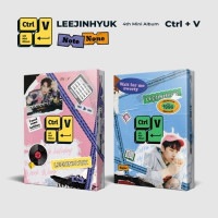韓国音楽 UP10TIONのイ・ジニョク - Ctrl+V (バージョン選択/CD+フォトブック76P+折りたたみポスター1種+フォトカード1種+To Do リスト1種+ステッカー+ブックマーク1種+