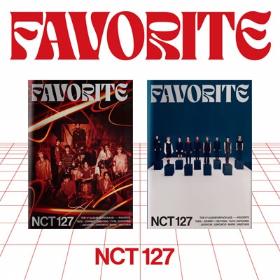韓国音楽 NCT 127 - 3集リパッケージ 「Favorite」 (ランダム