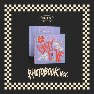 ITZY CD CRAZY IN LOVE 6形態セット 新品未開封 ITZY - [CRAZY IN LOVE] (1st Album 6 Version SET