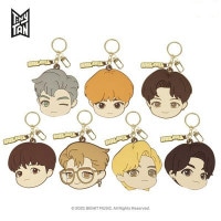 （先払いのみ）韓国スターグッズ 防弾少年団 (BTS) TinyTAN タイニタン Dynamite ハンドミラー キーリング (7種1択)