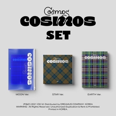 セット5％割引）韓国音楽 元iKONのB.I - COSMOS (バージョン3種セット
