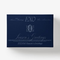 韓国スターグッズ EXO (エクソ) 2022 シーズングリーティング (卓上用カレンダー+ダイアリー+ポストカード+折りたたみポスターカレンダー+ステッカー+A4ポスター+ミニブローシュア+ポラロイ