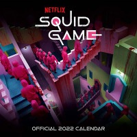 韓国ドラマグッズ Netflix 「イカゲーム Squid Game」 2022 壁掛け カレンダー [限定版]|カレンダー|ポスター/カレンダー