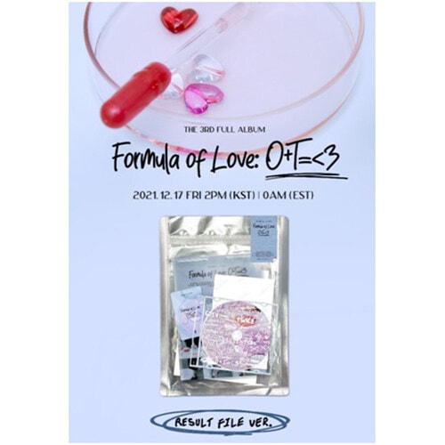 韓国音楽 TWICE (トゥワイス) - 3集 「Formula of Love: O+T=<3