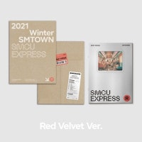 韓国音楽 Red Velvet (レッドベルベット) - 2021 WINTER SMTOWN : SMCU EXRPESS (CD+ブックレット32P+折りたたみポスター1種+ポストカード1種+パス