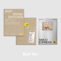 韓国音楽 BoA (ボア) - 2021 WINTER SMTOWN : SMCU EXRPESS (CD+ブックレット32P+折りたたみポスター1種+ポストカード1種+パスカード1種+フォトカード1