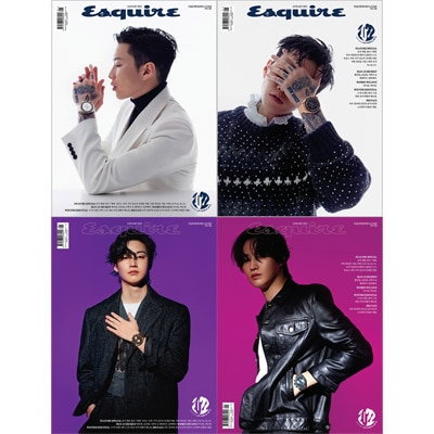 韓国男性雑誌 Esquire (エスクァイア) 2022年 1月号 (パク・ジェボム