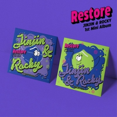 ASTRO PHOTOBOOK ※ランダム品なし 韓国音楽 ASTROのジンジン＆ラキ - Restore (バージョン選択/CD+